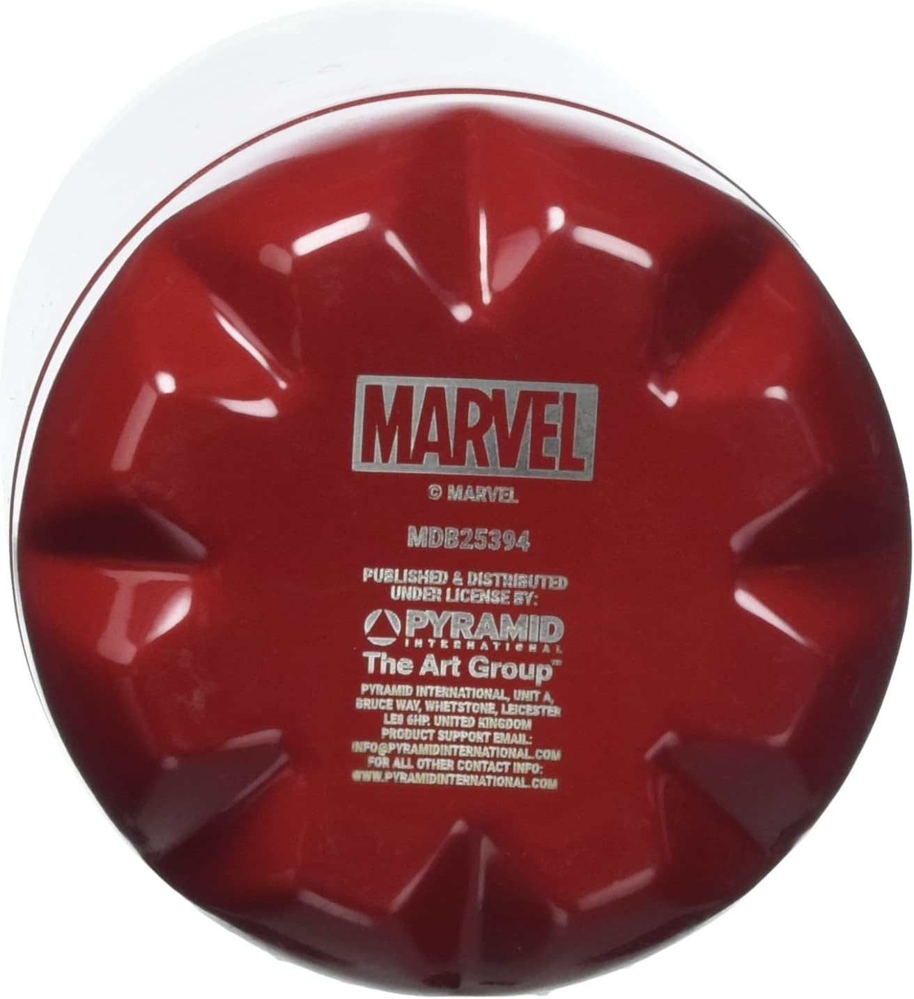 Marvel Deadpool (Peek-a-Boo) Drinks Bottle,Multi-coloured,26 cm,MDB25394