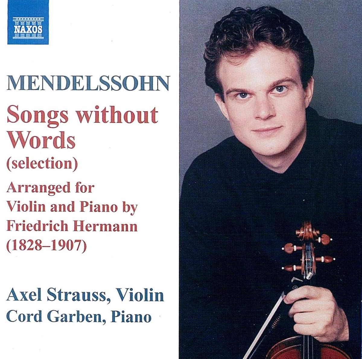 Songs Without Words Arranged for Violin and Piano (Garben)