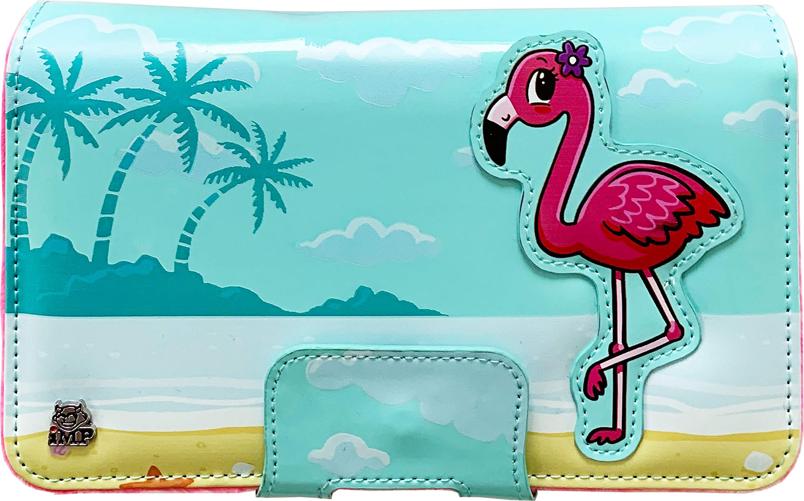 Flamingo - 2DS XL Open and Play Protective Carry Case (Nintendo 2DS XL) 2DS XL Flamingo