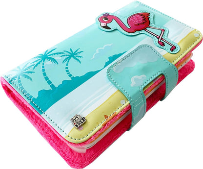 Flamingo - 2DS XL Open and Play Protective Carry Case (Nintendo 2DS XL) 2DS XL Flamingo