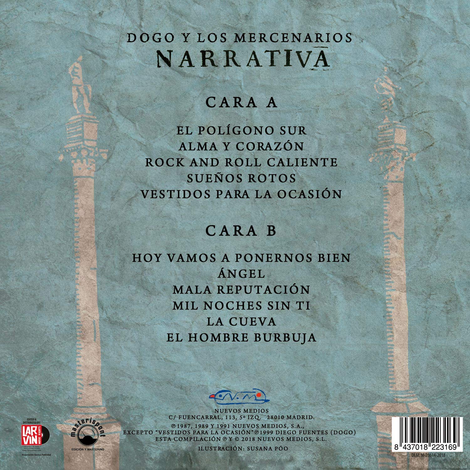 Lp-Dogo Y Los Mercenarios-Narrativa