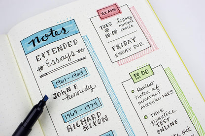 Tombow WA-TC-6P Mono Edge - Rotulador (6 unidades, 180 x 10 x 2 cm)