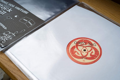 ROCK ON WALL Buste Rigide Trasparenti per Vinile (10 Pz.