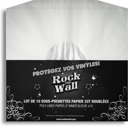 Double Vinyl Paper Envelopes (White) (10 PCS.