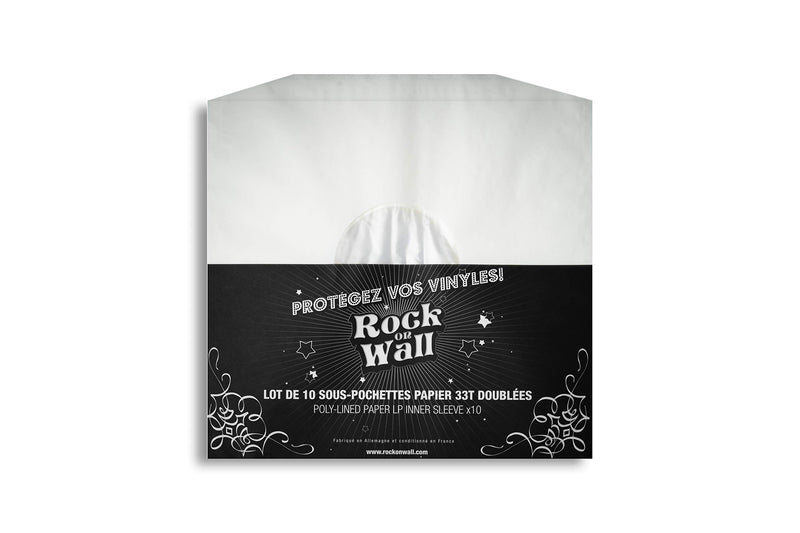 Double Vinyl Paper Envelopes (White) (10 PCS.
