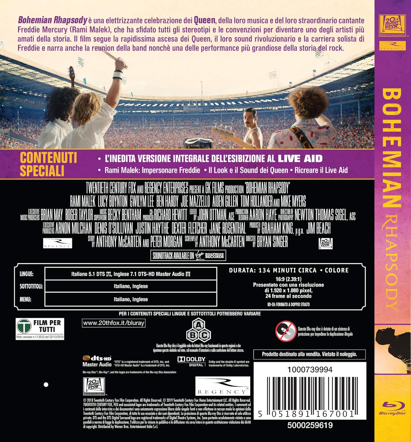 Bohemian Rhapsody (Blu-Ray