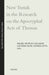 New Trends in the Research on the Apocryphal Acts of Thomas