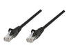Network Cable Cat5E Cca 10M Black Sf/Utp Snagless/Booted