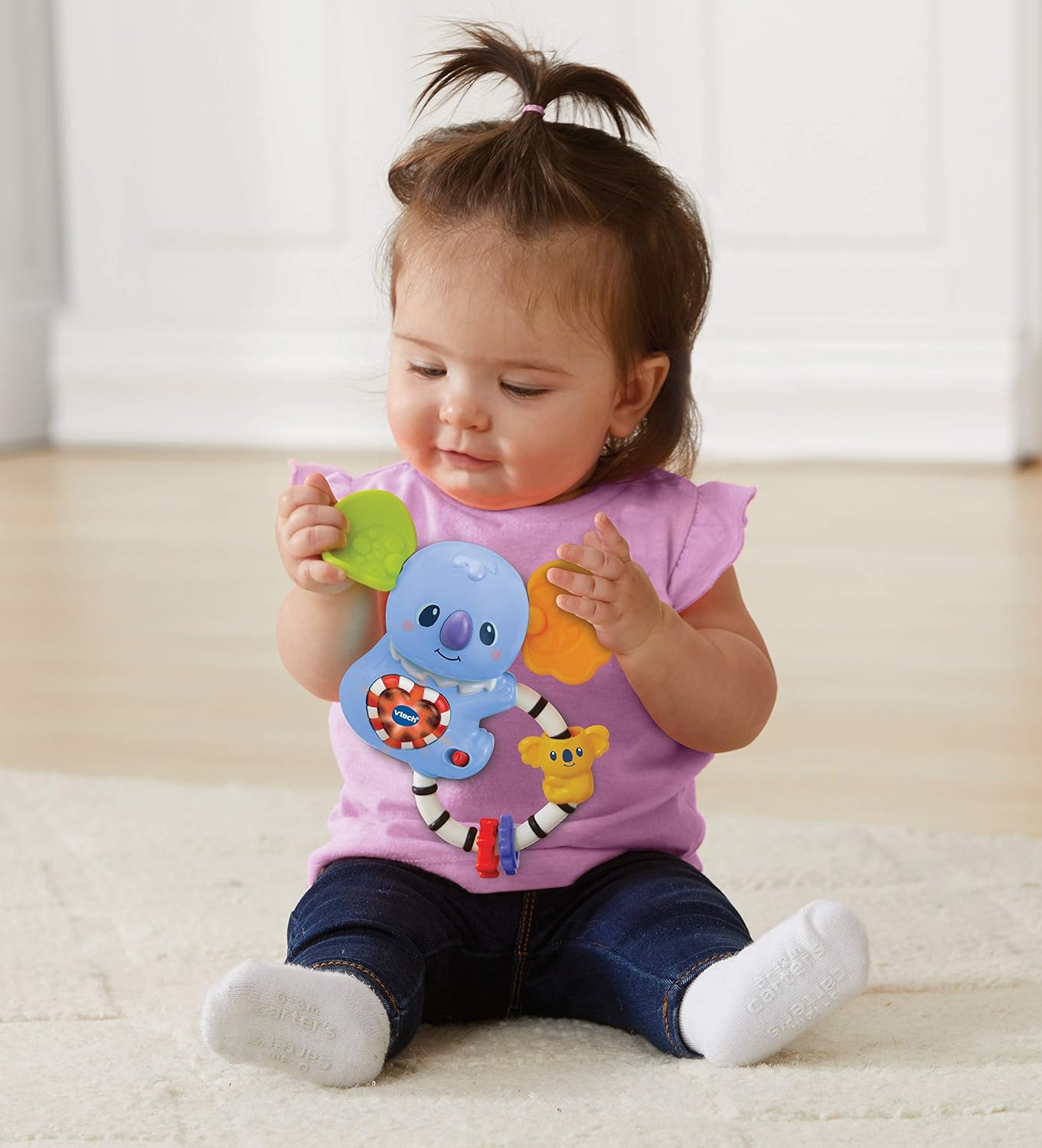 VTech Baby - Mijn Koala Rammelaar - Nederlands Gesproken - Multikleuren - Plastic - Voor Jongens en Meisjes - Van 3 tot 36 maanden