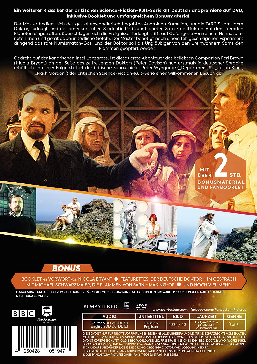 Doctor Who (Fünfter Doktor) - Feuerplanet