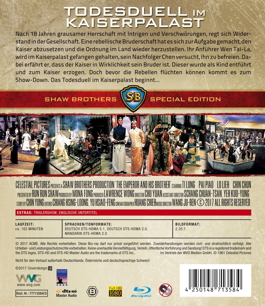 Todesduell im Kaiserpalast