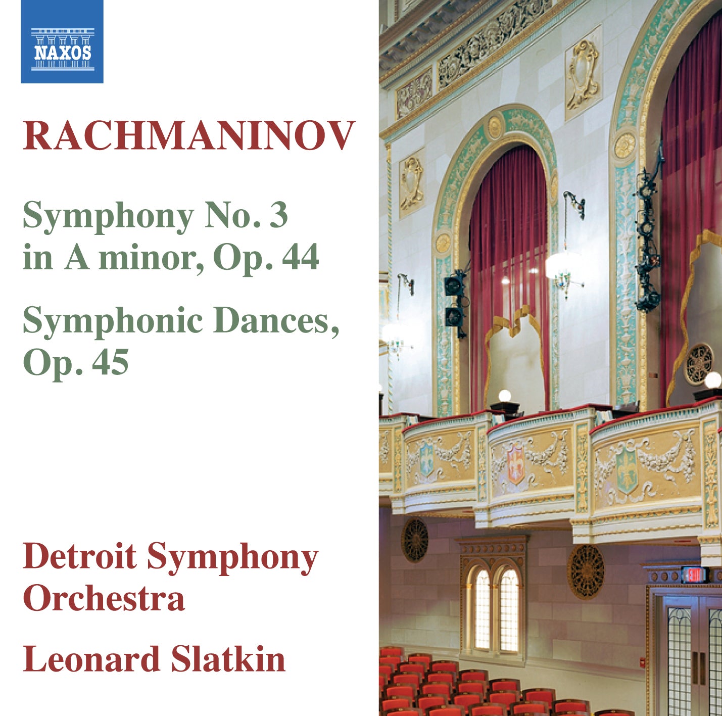 Rachmaninov: Symphony No. 3 in a Minor, Op. 44/...