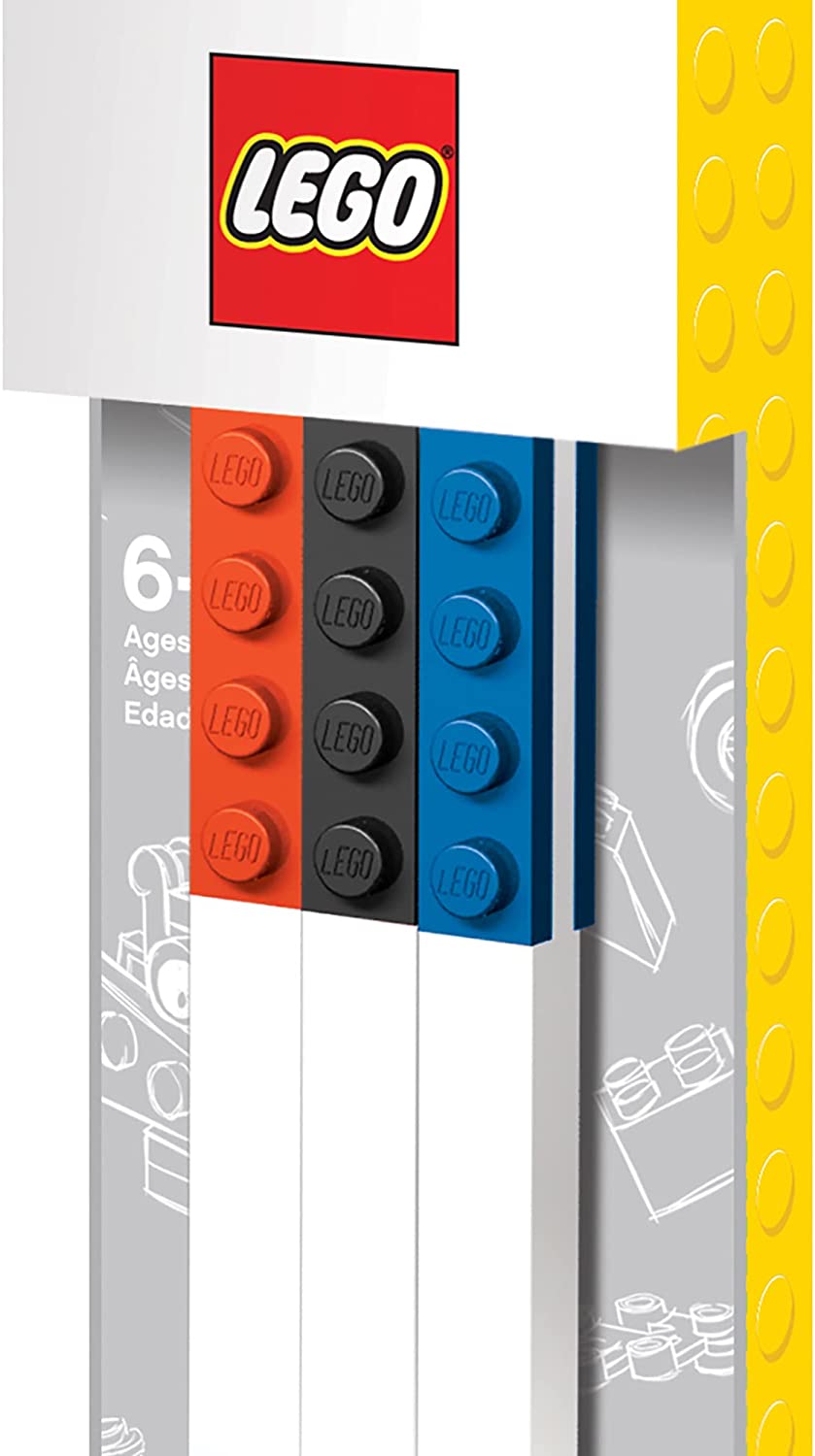 Lego LE51513 3 Pack Gel Pens, Assorted Colours