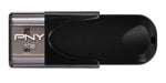 PNY FD8GBATT4-EF ATTACH 4 8GB Speicherstick USB2.0 schwarz 8GB Attaché 4 USB 2.0