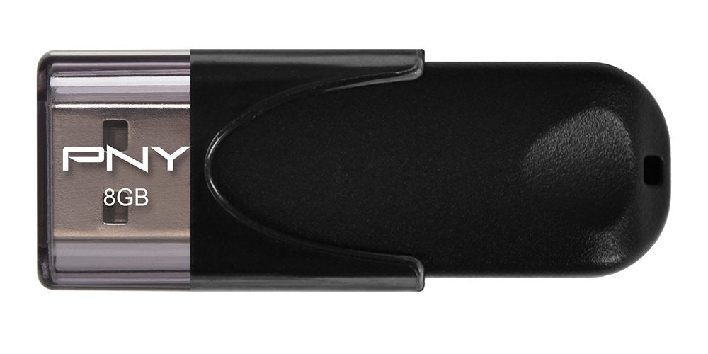 PNY FD8GBATT4-EF ATTACH 4 8GB Speicherstick USB2.0 schwarz 8GB Attaché 4 USB 2.0