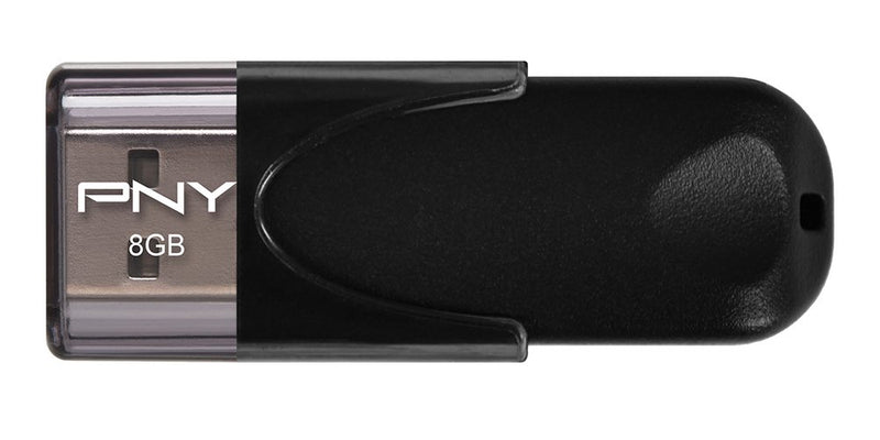 PNY FD8GBATT4-EF ATTACH 4 8GB Speicherstick USB2.0 schwarz 8GB Attaché 4 USB 2.0