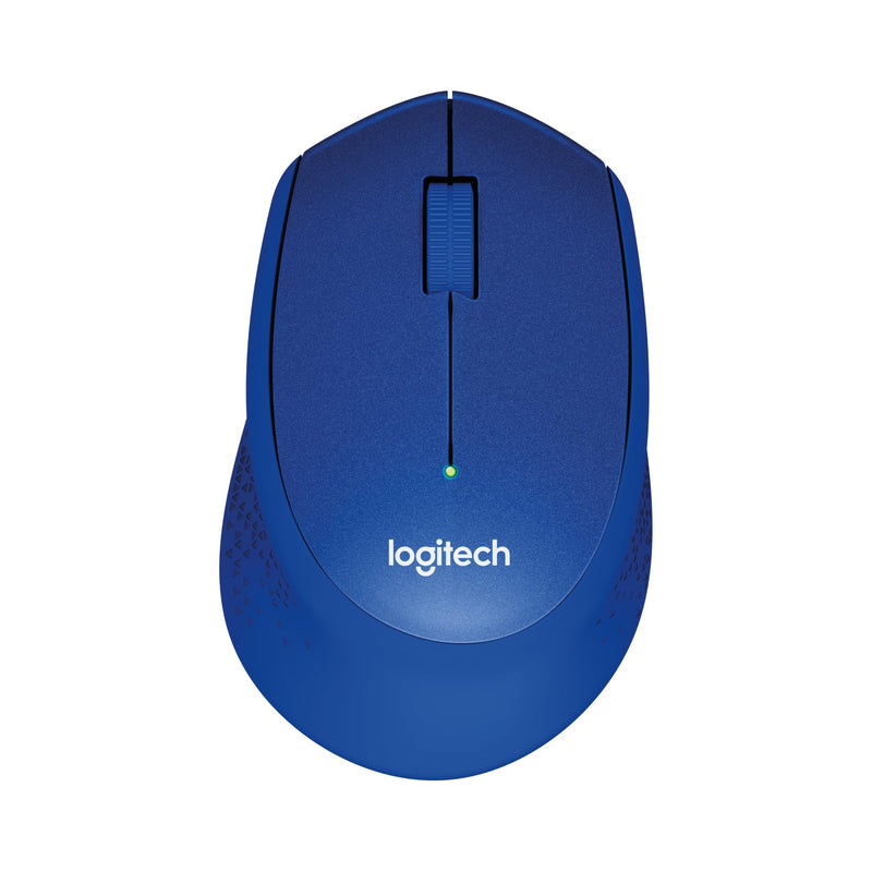 Logitech M330 SILENT PLUS Wireless Mouse, 2.4GHz with USB Nano Receiver, 1000 DPI Optical Tracking, 2-year Battery Life, Compatible with PC, Mac, Laptop, Chromebook