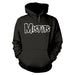 MISFITS - SKULL BLACK Hooded Sweatshirt X-Large