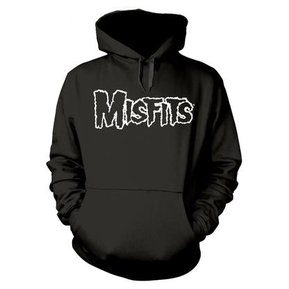 MISFITS - SKULL BLACK Hooded Sweatshirt X-Large
