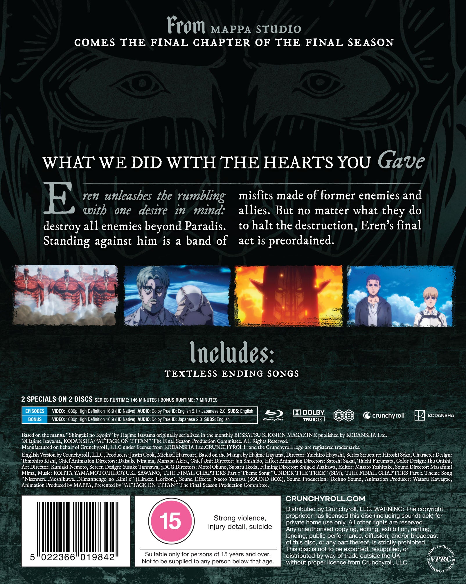 Attack on Titan: The Final Season - THE FINAL CHAPTERS