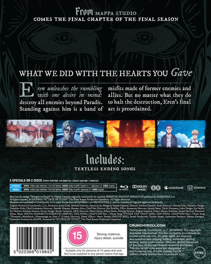 Attack on Titan: The Final Season - THE FINAL CHAPTERS