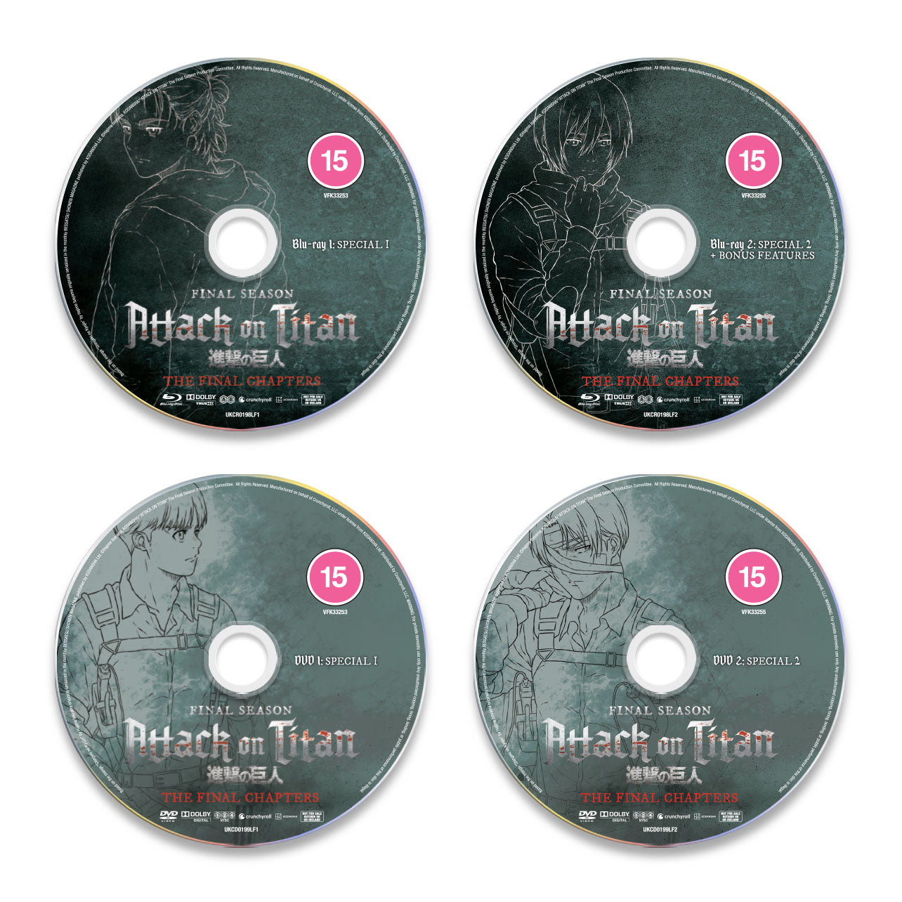 Attack on Titan: The Final Season - THE FINAL CHAPTERS Limited Edition