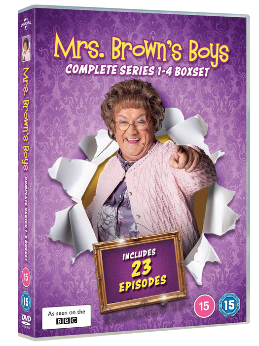 Mrs Brown's Boys Series 1-4 Boxset