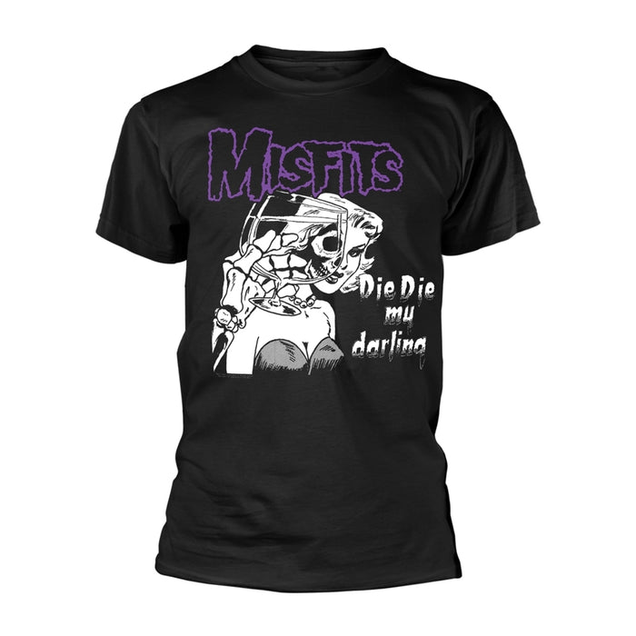 Plastic Head Men's Misfits Die Die My Darling TSFB Crew Neck Short Sleeve T-Shirt