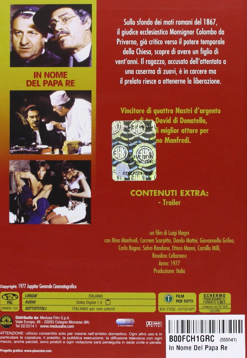 MOVIE-IN NOME DEL PAPA RE
