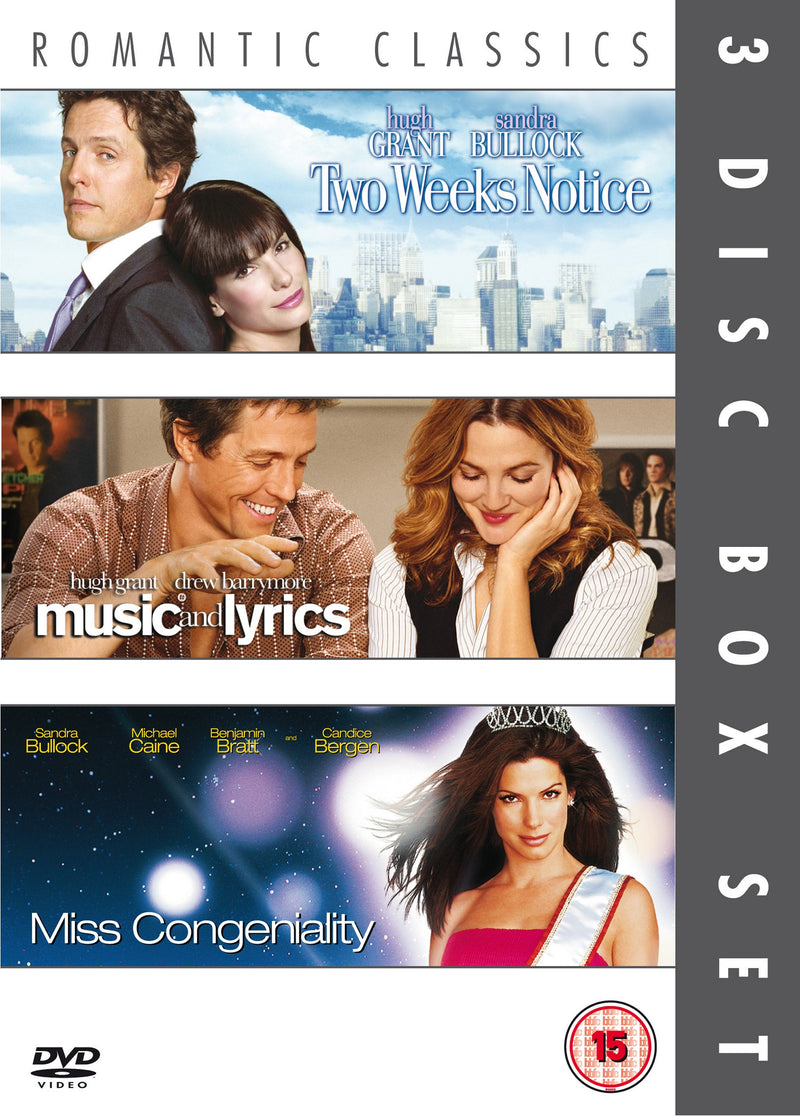 Two Weeks Notice/Music and Lyrics/Miss Congeniality
