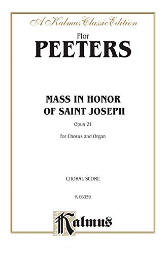 Mass in honor of St. Joseph (Op.21)