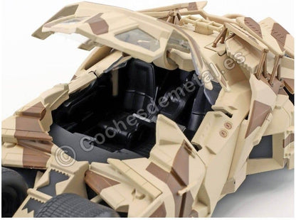 Jada JA98543 Batmobile Trumble Batman 1:24 TDK Camo Tumbler with Figure, Multi