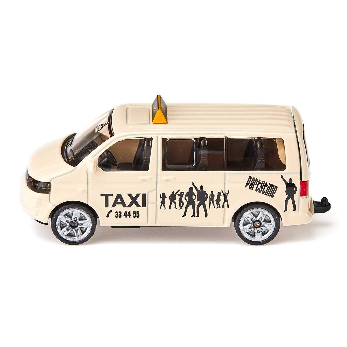 siku 1360, Taxi Van, Metal,Plastic, Cream-coloured, Opening tailgate