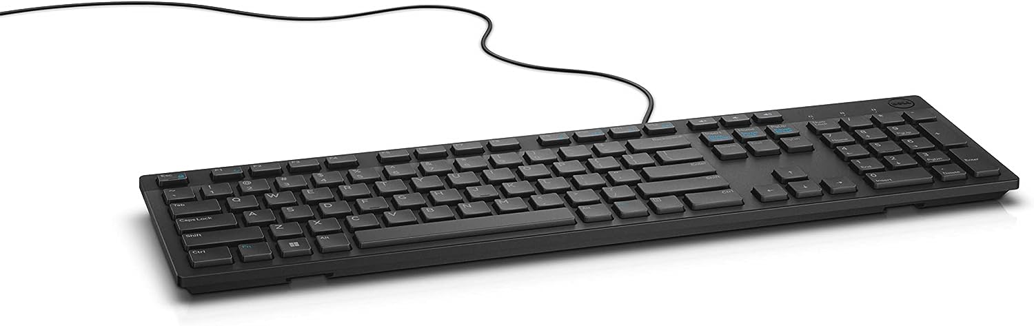Dell Multimedia USB-A Keyboard-KB216 - UK (QWERTY) - Black