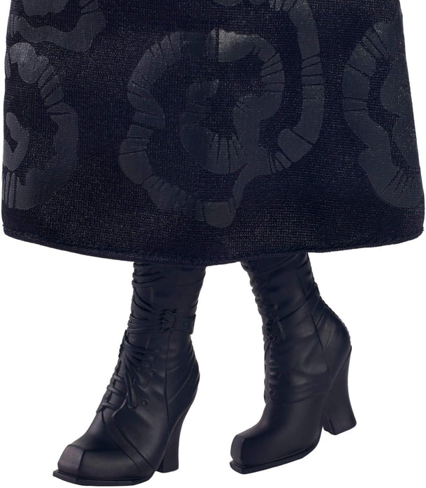 Mattel Wicked, Elphaba Fashion Doll & Accessories with Green Skin, Braided Black Hair, Posability & Removable Ballroom Look, HXT62