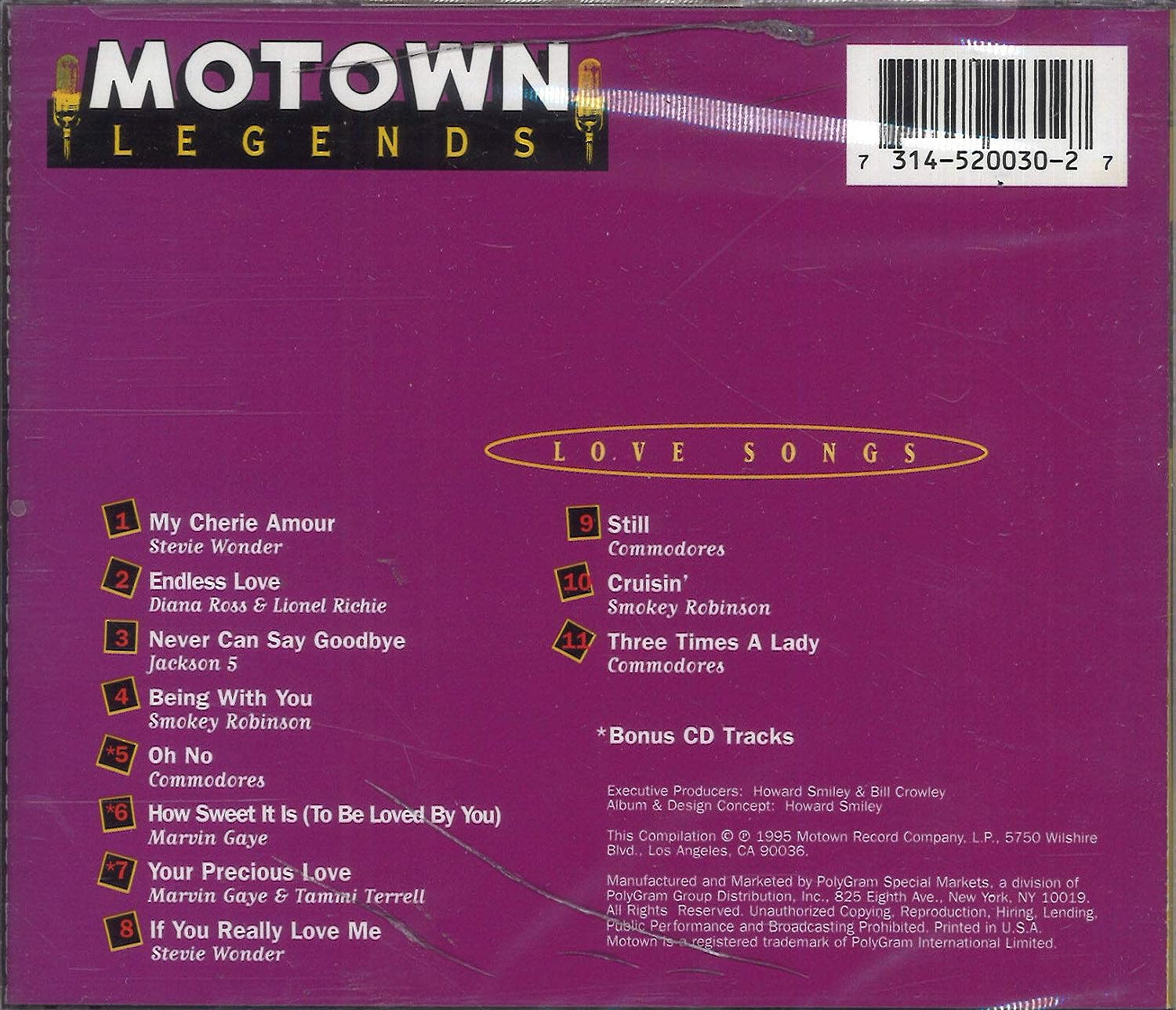 Motown Love Songs