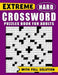 Extreme Hard Crossword Puzzles Book For Adults