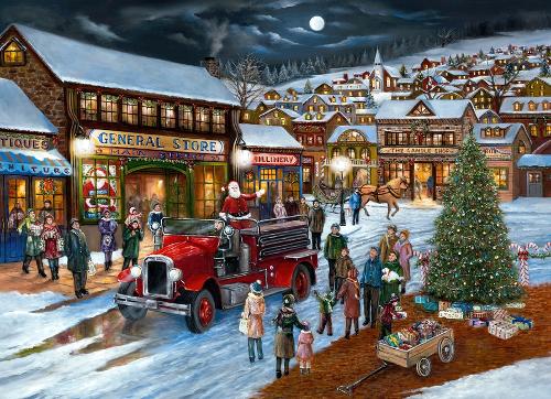 The Winter Village 1000-Piece Puzzle