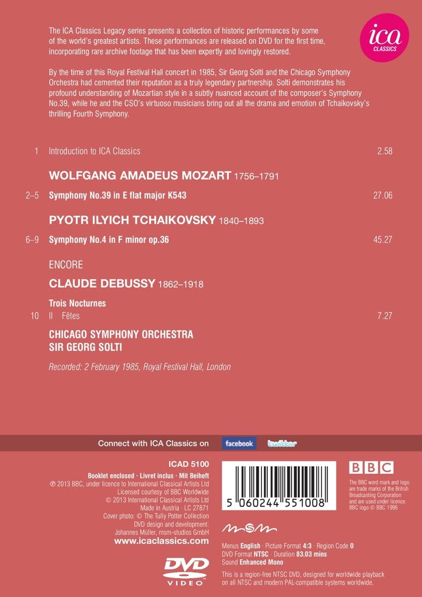 Sir Georg Solti | Mozart: Symphony No. 39