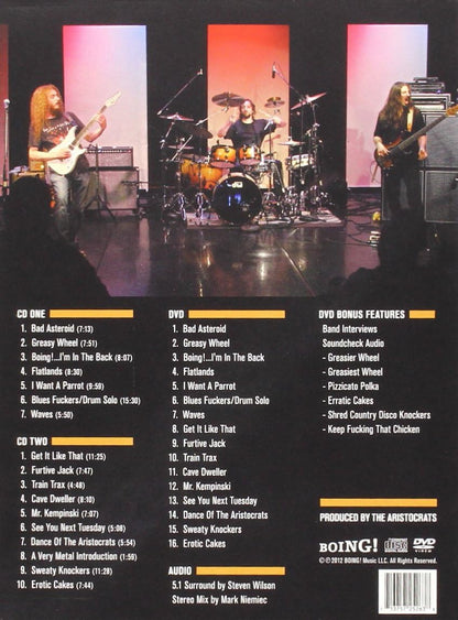 Boing We'Ll Do It Live! (2cd+dvd