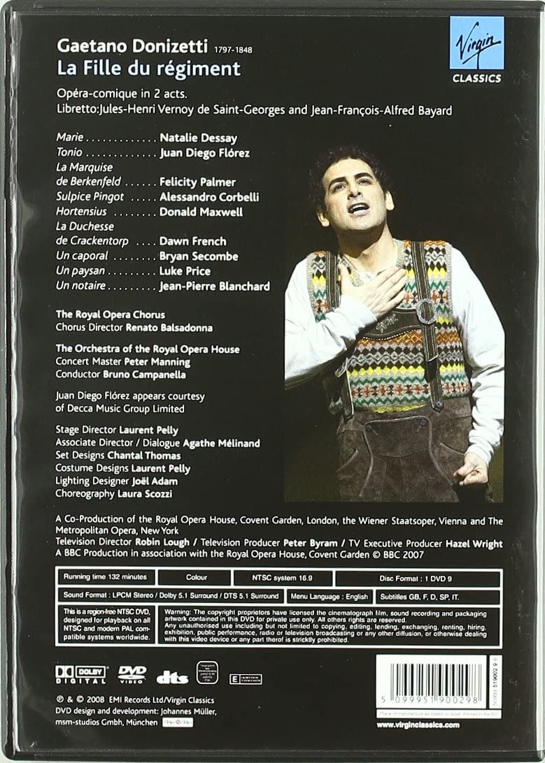Gaetano Donizetti - La Fille du regiment (Royal Opera House 2007