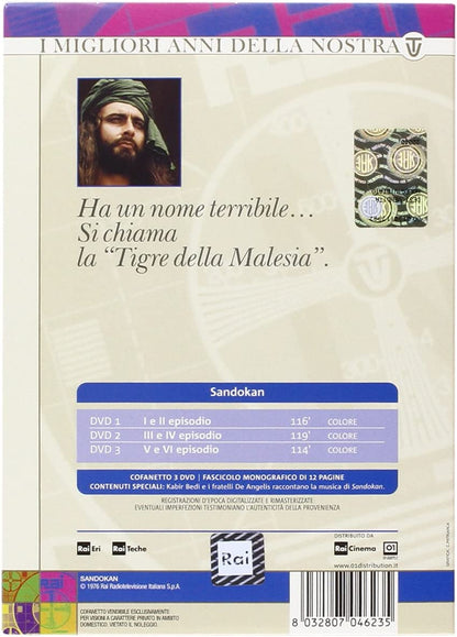 Sandokan (3 Dvd)