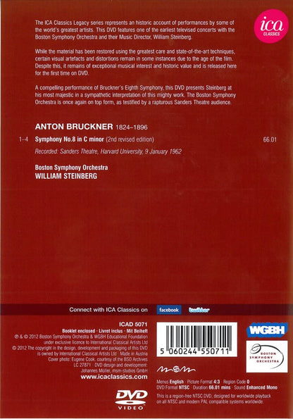 Bruckner: Symphony No. 8 (ICA Classics: ICAD 5071)