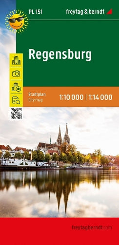 Regensburg, City Plan 1:14.000