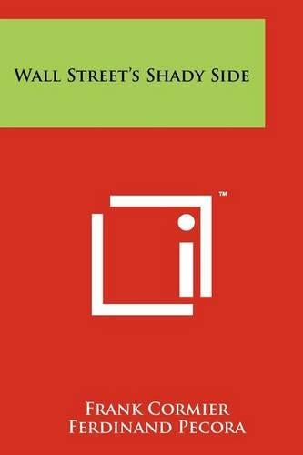 Wall Street's Shady Side