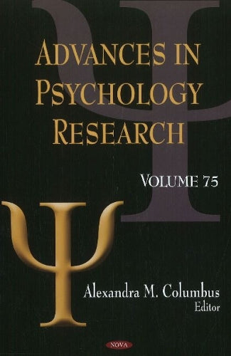 Advances in Psychology Research
