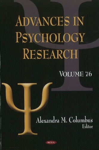 Advances in Psychology Research