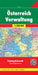 Austria by district map of