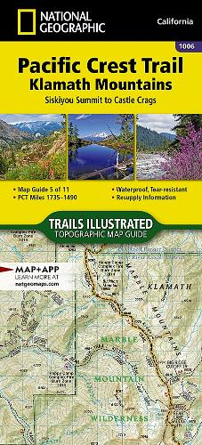 Pacific Crest Trail: Klamath Mountains Map