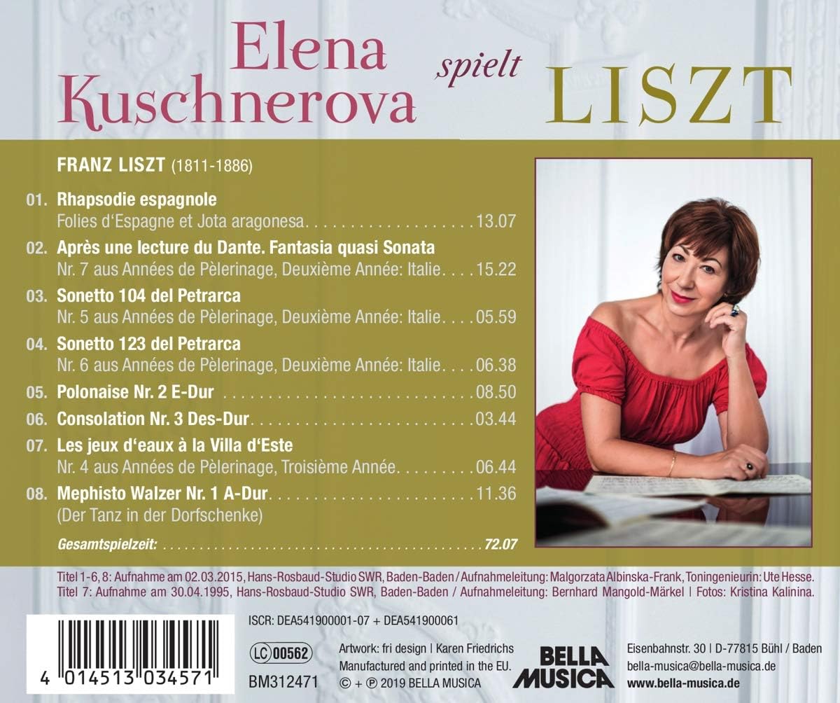 Elena Kuschnerova Spielt Liszt